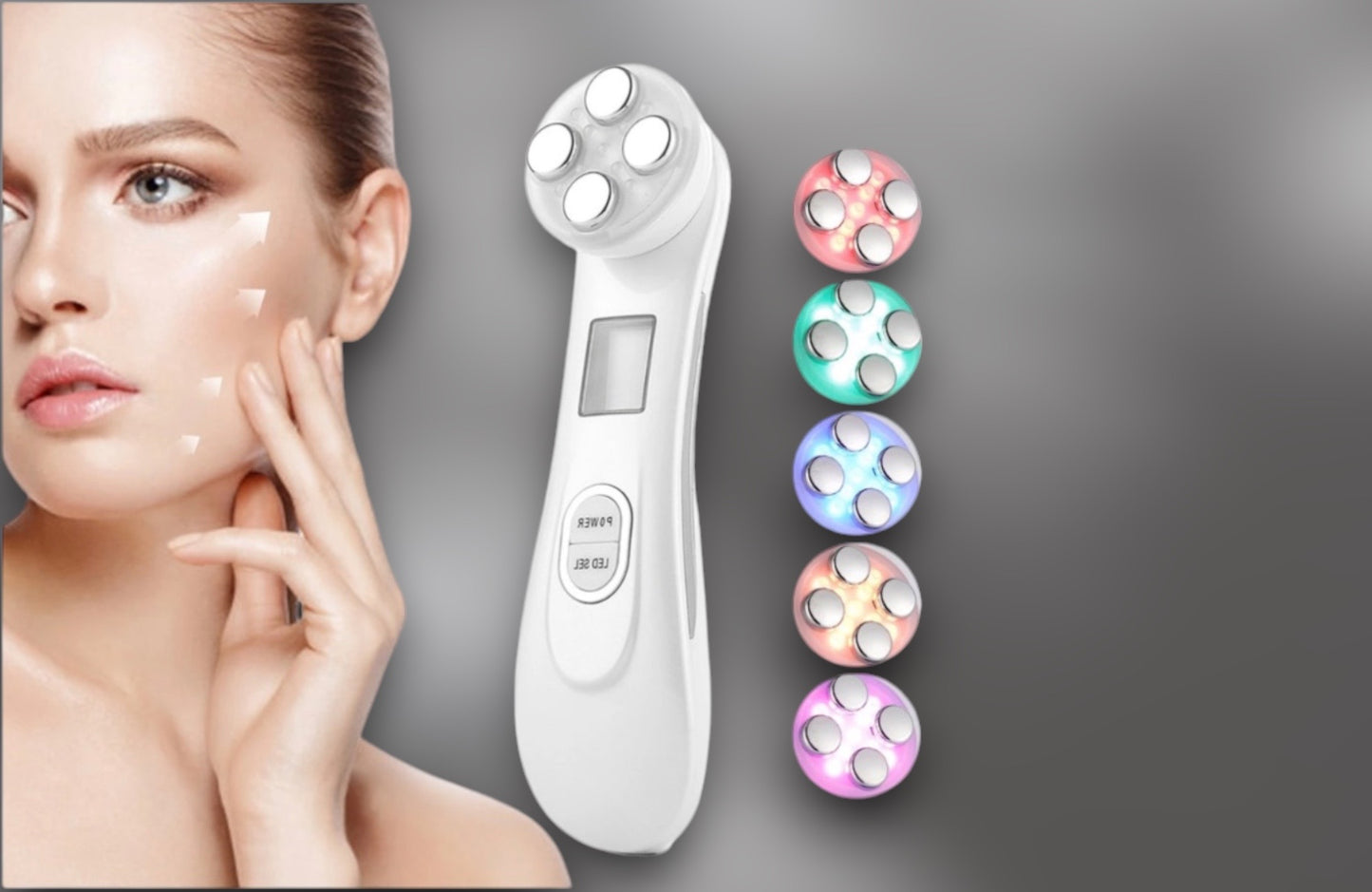Appareil Beauté RF 5-en-1 Anti-Rides